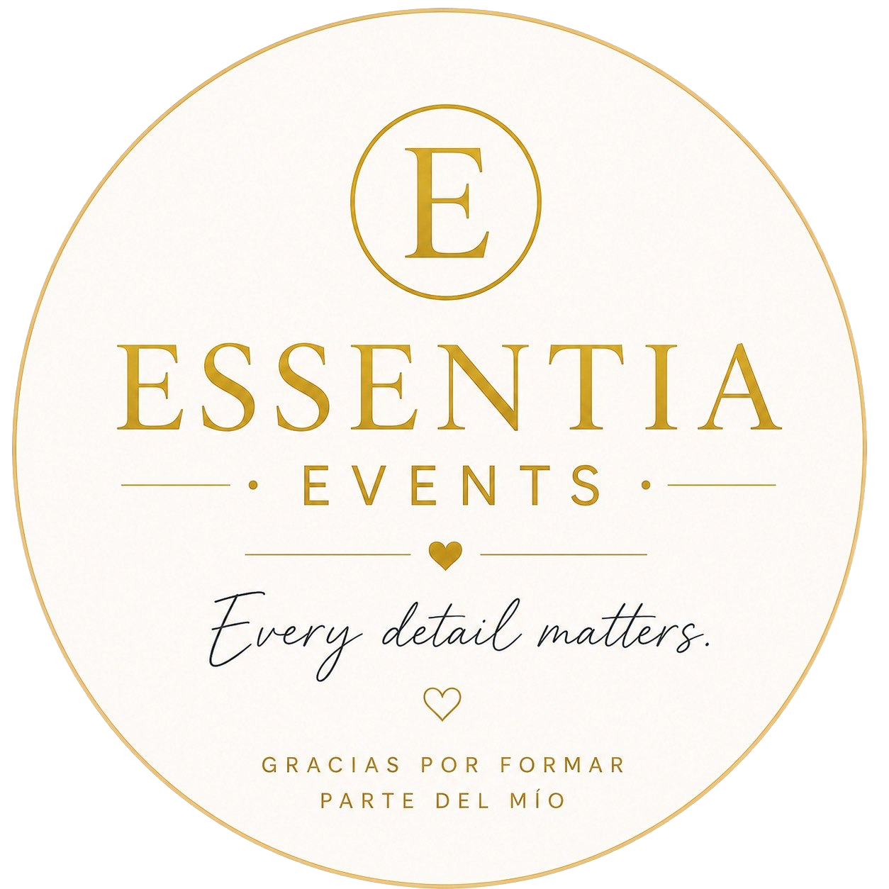 Essentia Events — Every detail matters.
